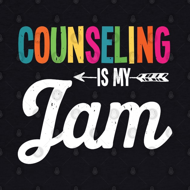 Counseling is my jam school counselor  Teacher by Caskara